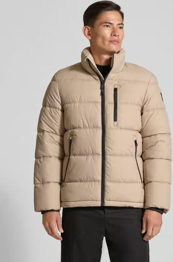 Tom Tailor Regular fit gewatteerd jack met opstaande kraag - Foto 2