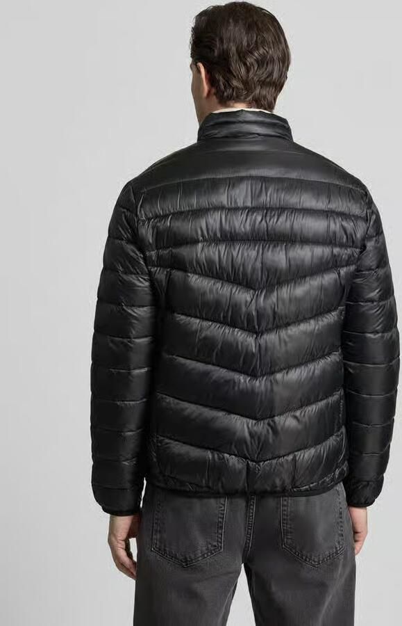 Tom Tailor Regular fit gewatteerd jack met opstaande kraag - Foto 2