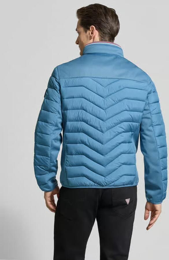 Tom Tailor Regular fit gewatteerd jack met opstaande kraag