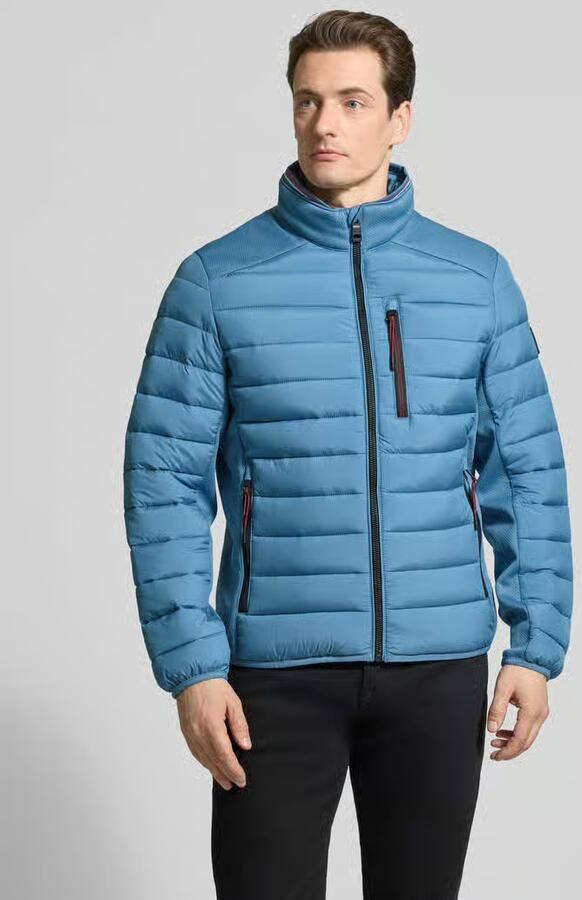 Tom Tailor Regular fit gewatteerd jack met opstaande kraag - Foto 4