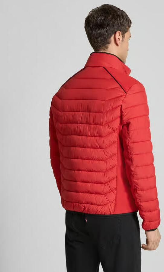 Tom Tailor Regular fit gewatteerd jack met ritssluiting
