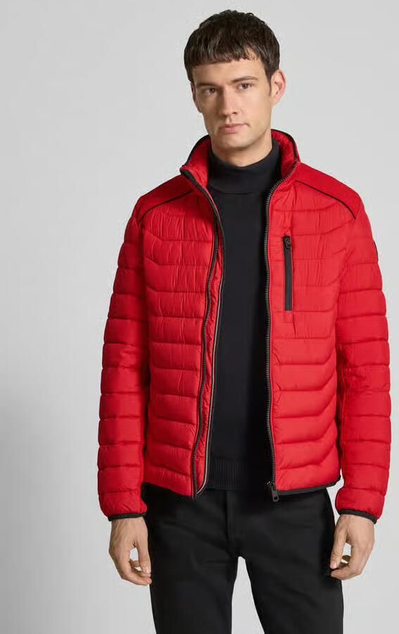 Tom Tailor Regular fit gewatteerd jack met ritssluiting - Foto 2