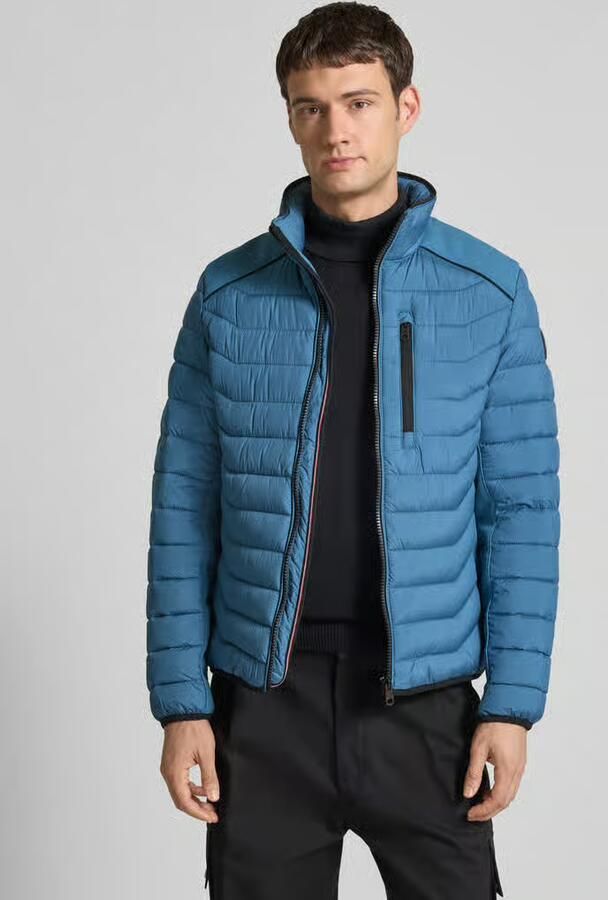 Tom Tailor Regular fit gewatteerd jack met ritssluiting - Foto 2