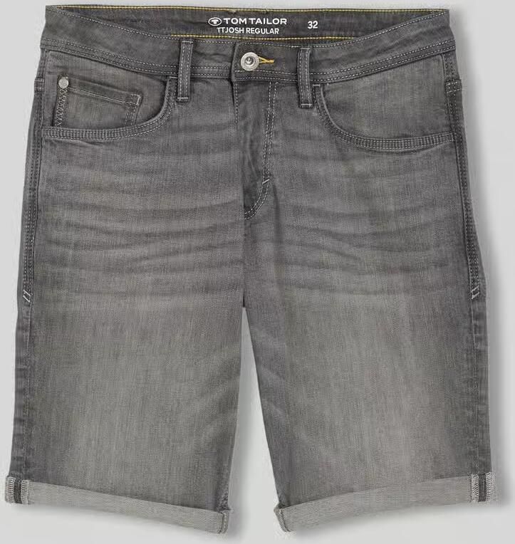 Tom Tailor regular fit jeans bermuda van katoenmix - Foto 2
