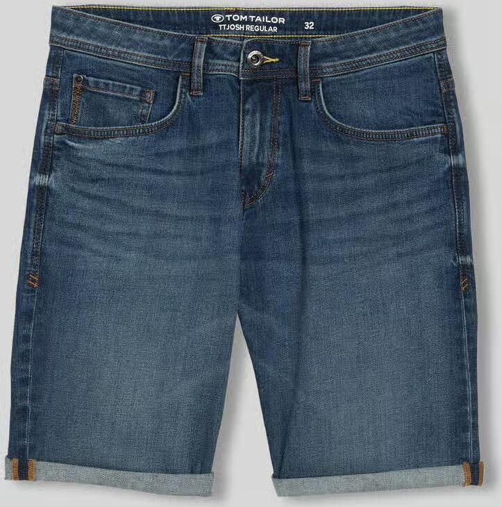 Tom Tailor regular fit jeans bermuda van katoenmix - Foto 2