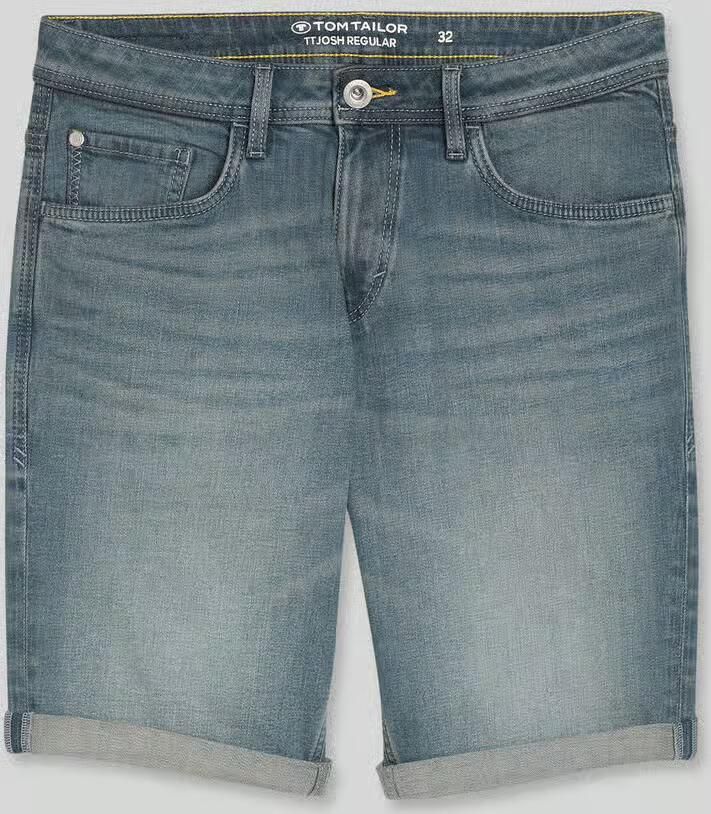 Tom Tailor regular fit jeans bermuda van katoenmix - Foto 2