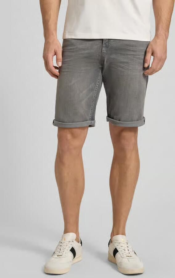Tom Tailor regular fit jeans bermuda van katoenmix - Foto 3