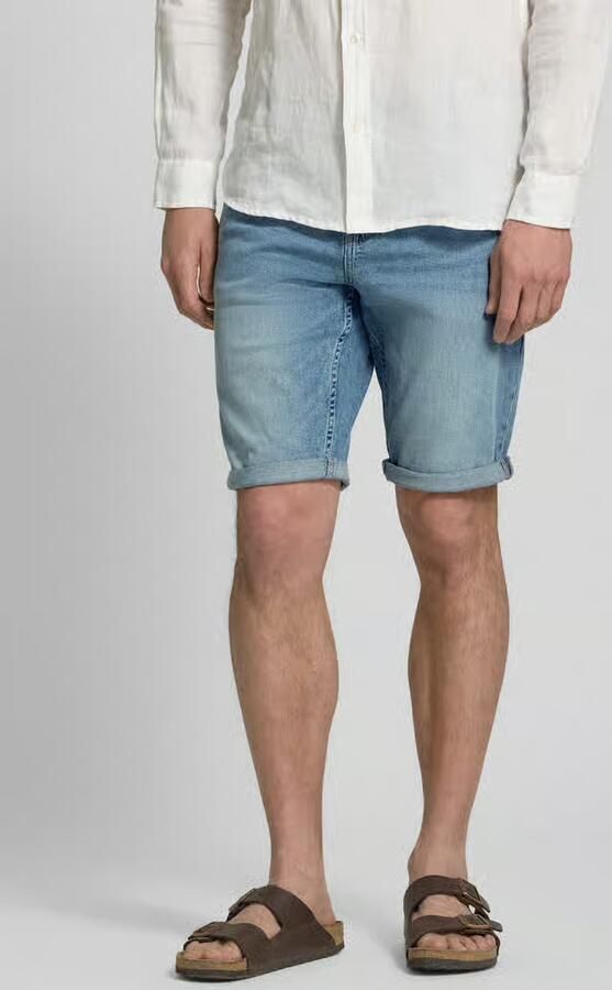 Tom Tailor regular fit jeans bermuda van katoenmix - Foto 3