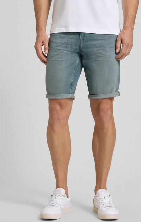Tom Tailor regular fit jeans bermuda van katoenmix - Foto 3