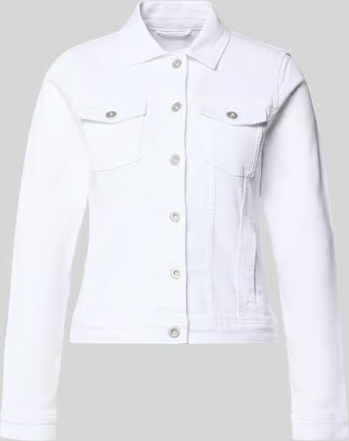 Tom Tailor regular fit jeansjack van katoenmix - Foto 2