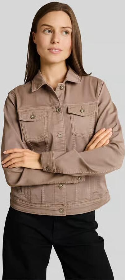 Tom Tailor regular fit jeansjack van katoenmix - Foto 3