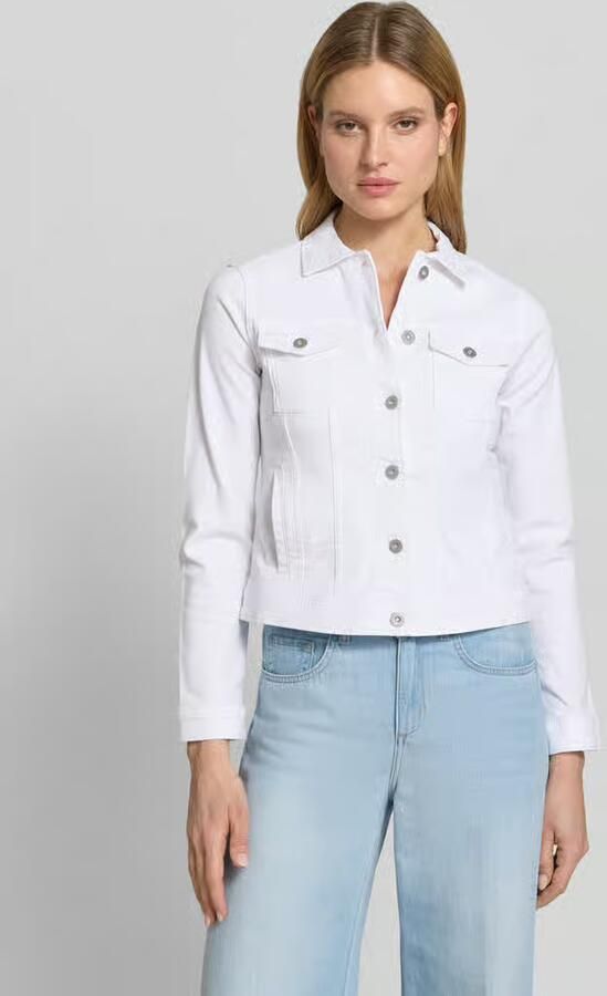 Tom Tailor regular fit jeansjack van katoenmix - Foto 2