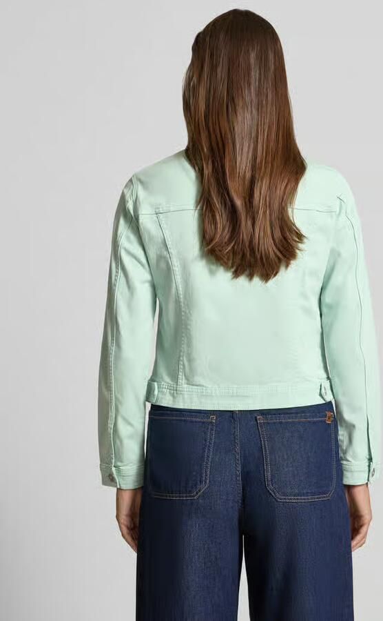 Tom Tailor regular fit jeansjack van katoenmix