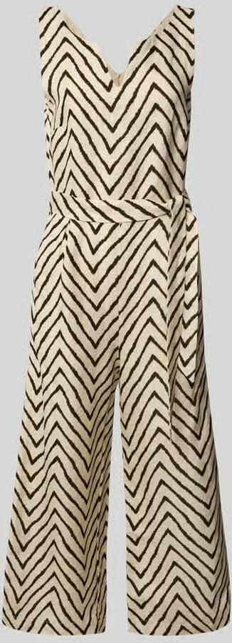 Tom Tailor Regular fit jumpsuit met strikceintuur - Foto 2