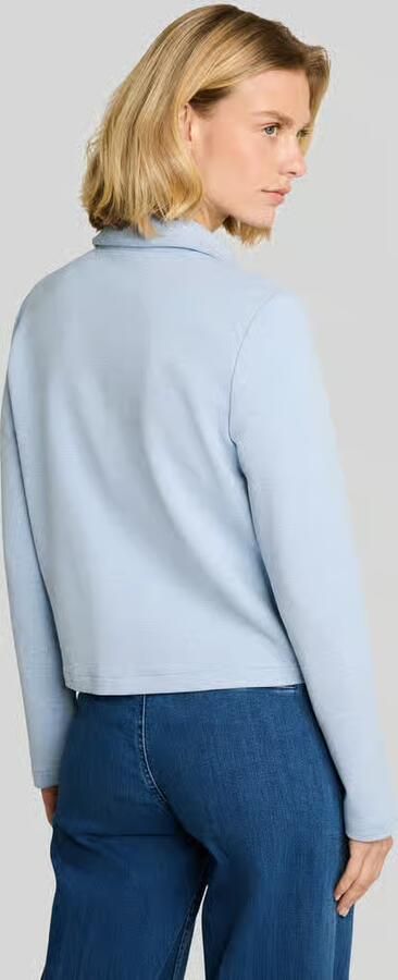 Tom Tailor Regular fit korte blazer van katoenmix - Foto 3