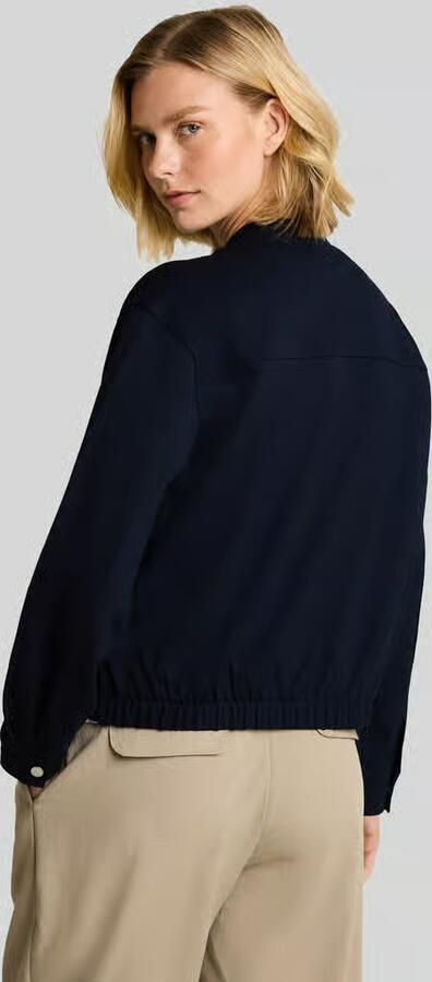 Tom Tailor Regular fit korte blazer van viscosemix