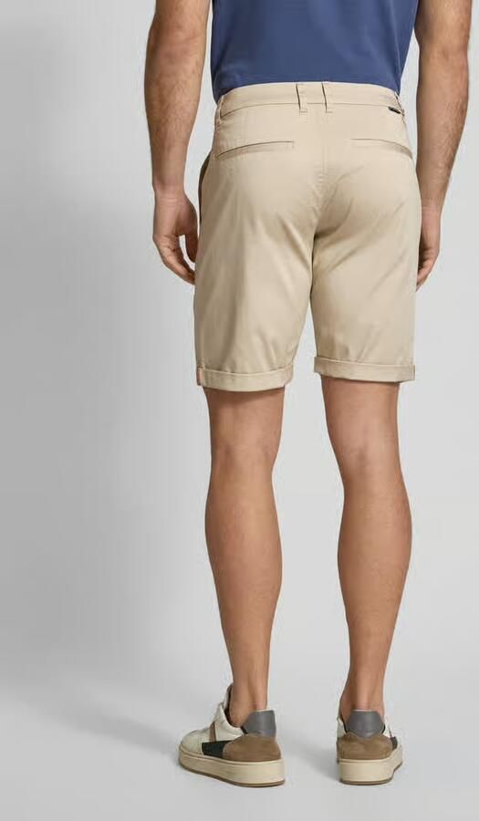 Tom Tailor Regular fit korte chino van katoenmix