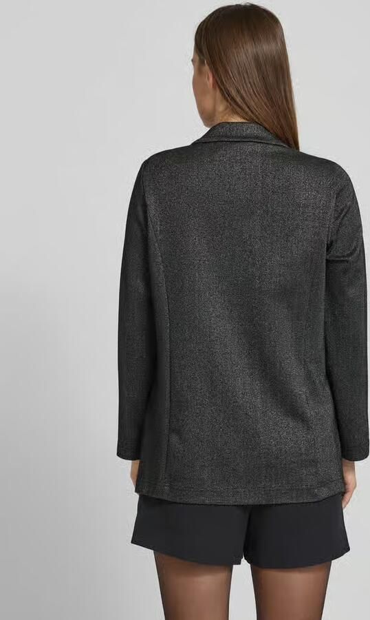 Tom Tailor Regular fit lange blazer met katoen