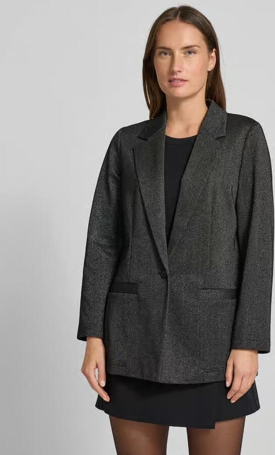 Tom Tailor Regular fit lange blazer met katoen - Foto 2