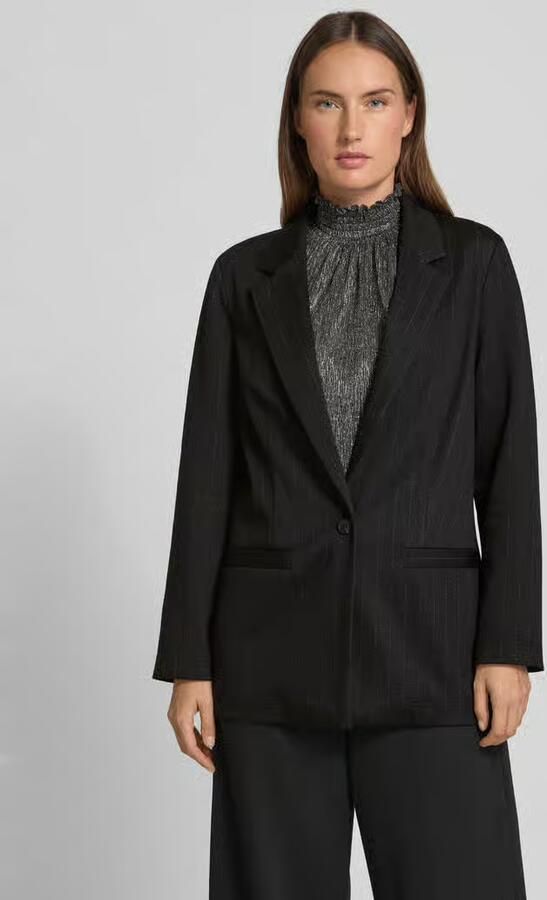 Tom Tailor Regular fit lange blazer met katoen - Foto 2