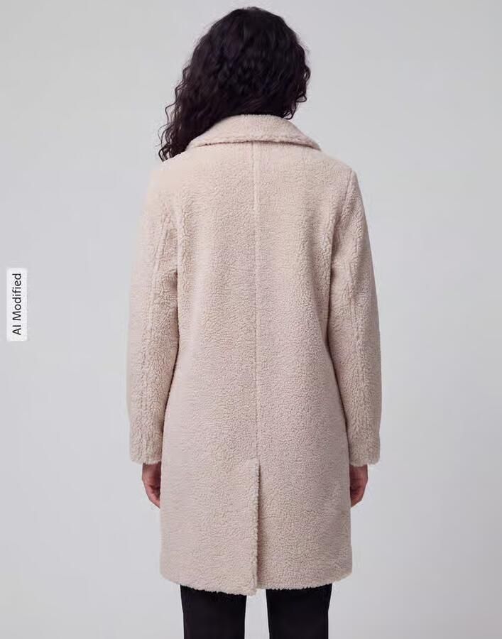 Tom Tailor Regular fit lange jas met reverskraag - Foto 3