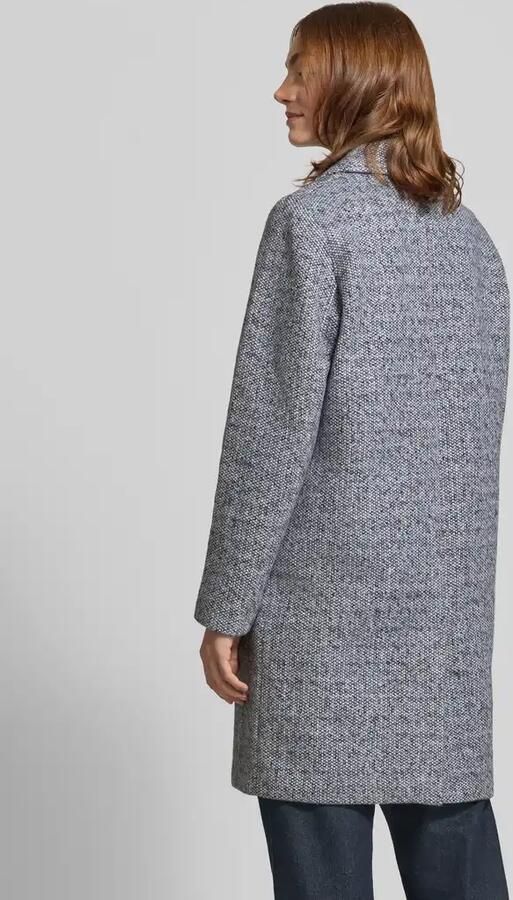 Tom Tailor Regular fit lange jas met reverskraag - Foto 3