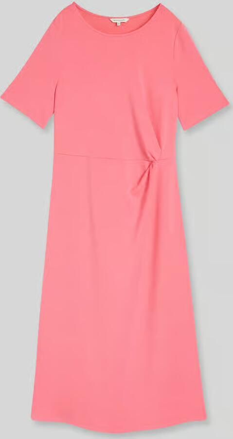Tom Tailor regular fit midi-jurk met knoopdetail - Foto 2