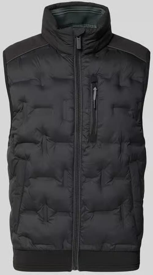 Tom Tailor Regular fit outdoor bodywarmer met reflecterende elementen