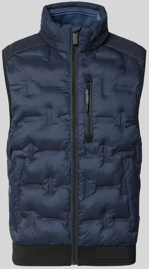 Tom Tailor Regular fit outdoor bodywarmer met reflecterende elementen