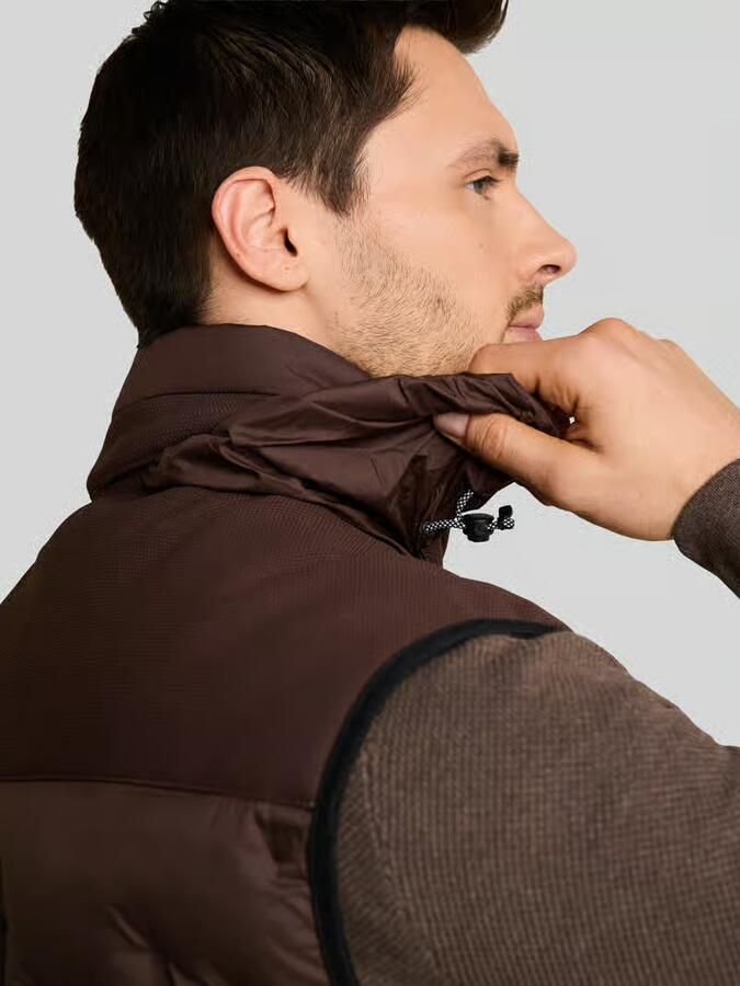 Tom Tailor Regular fit outdoor bodywarmer met reflecterende elementen