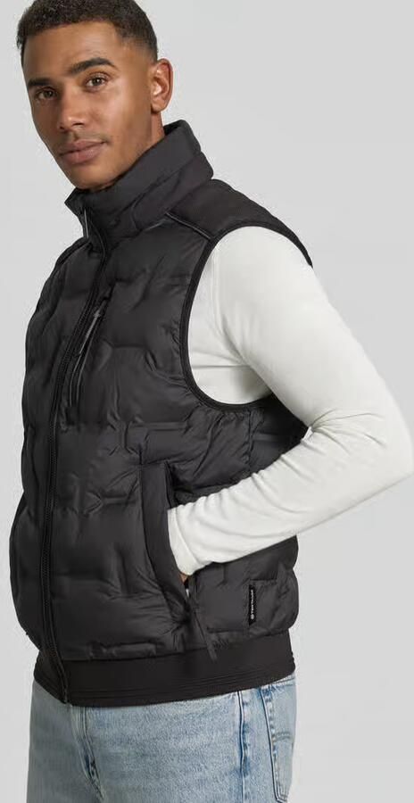 Tom Tailor Regular fit outdoor bodywarmer met reflecterende elementen - Foto 2