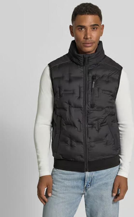 Tom Tailor Regular fit outdoor bodywarmer met reflecterende elementen - Foto 3