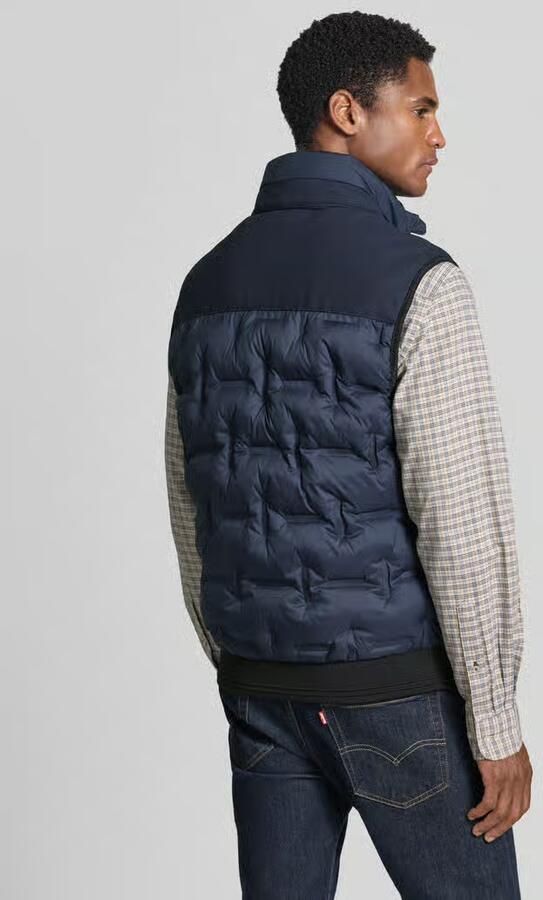 Tom Tailor Regular fit outdoor bodywarmer met reflecterende elementen - Foto 3