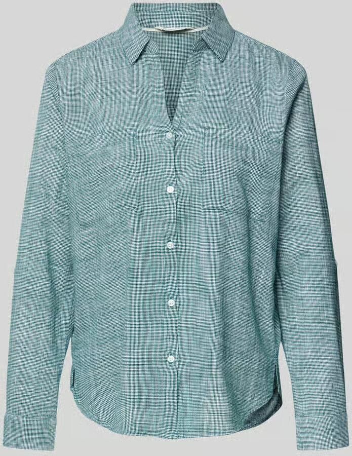 Tom Tailor Regular fit overhemdblouse van puur katoen
