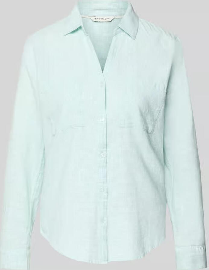 Tom Tailor Regular fit overhemdblouse van puur katoen
