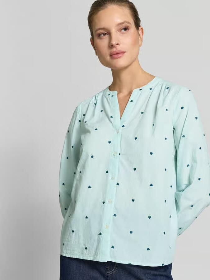 Tom Tailor regular fit overhemdblouse van puur katoen