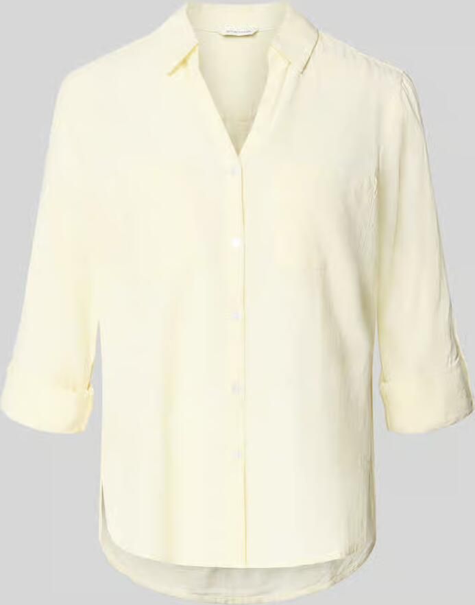 Tom Tailor Regular fit overhemdblouse van puur katoen - Foto 2