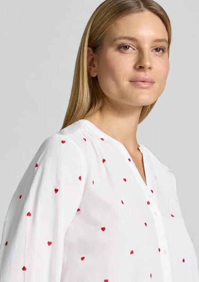 Tom Tailor regular fit overhemdblouse van puur katoen