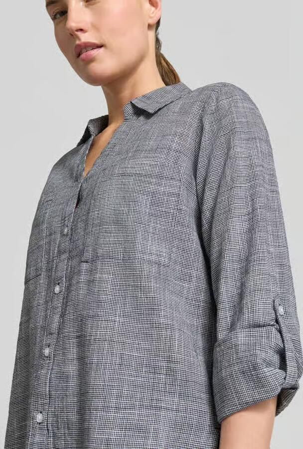 Tom Tailor regular fit overhemdblouse van puur katoen