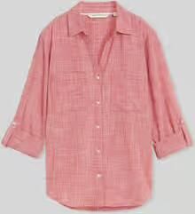 Tom Tailor regular fit overhemdblouse van puur katoen