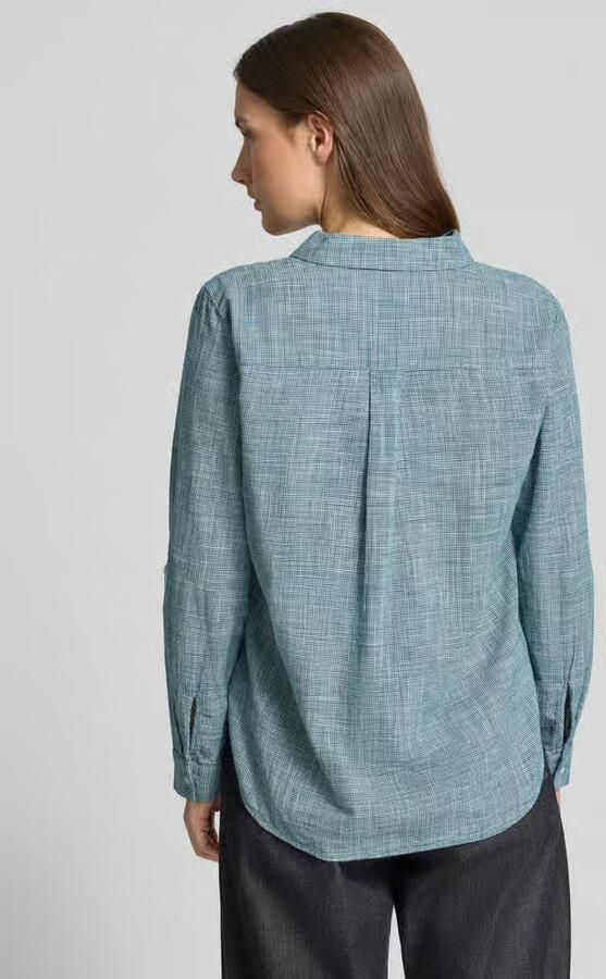 Tom Tailor Regular Fit overhemdblouse van puur katoen