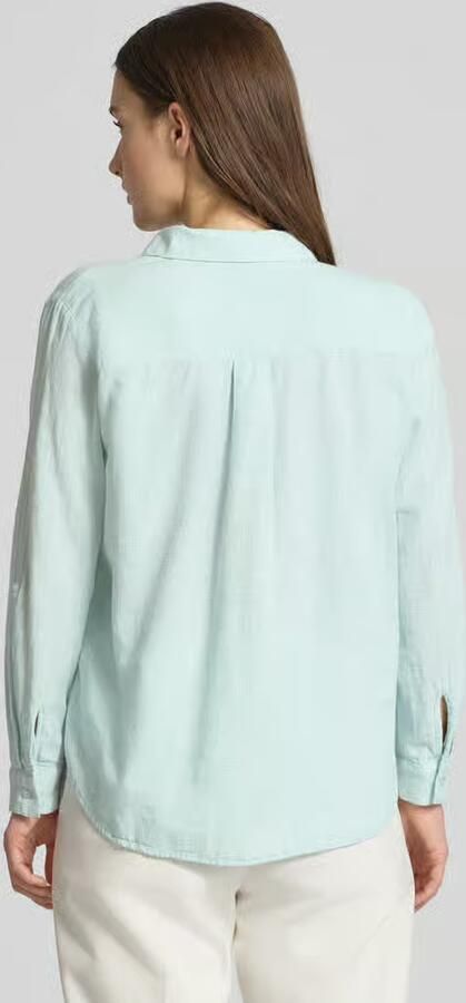 Tom Tailor Regular Fit overhemdblouse van puur katoen