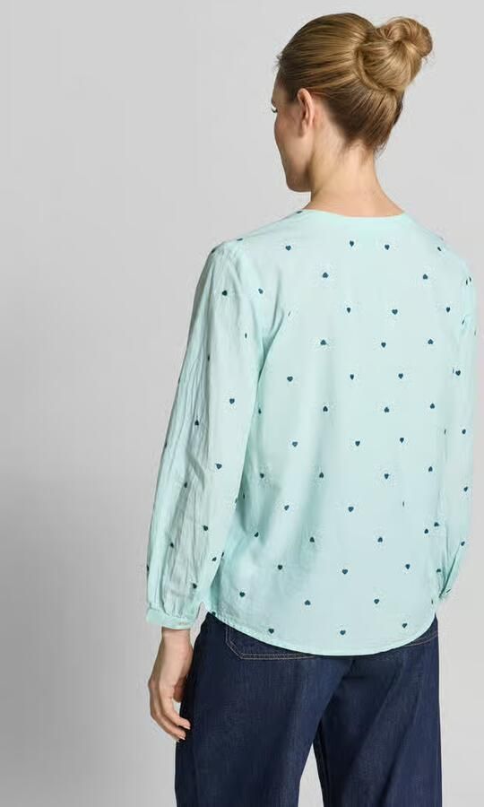 Tom Tailor regular fit overhemdblouse van puur katoen - Foto 3
