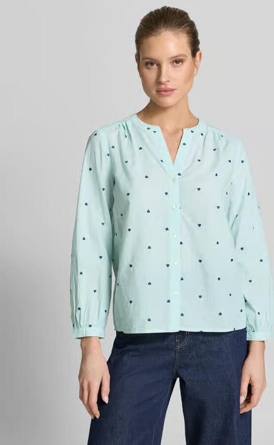 Tom Tailor regular fit overhemdblouse van puur katoen - Foto 2