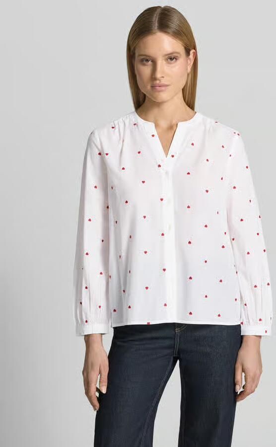 Tom Tailor regular fit overhemdblouse van puur katoen - Foto 2