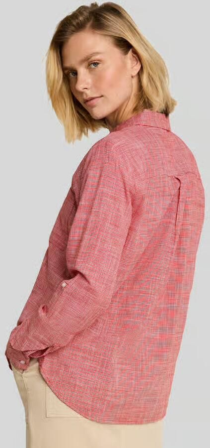 Tom Tailor regular fit overhemdblouse van puur katoen - Foto 3