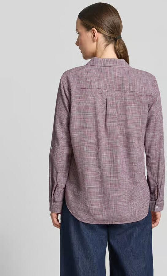 Tom Tailor regular fit overhemdblouse van puur katoen - Foto 3