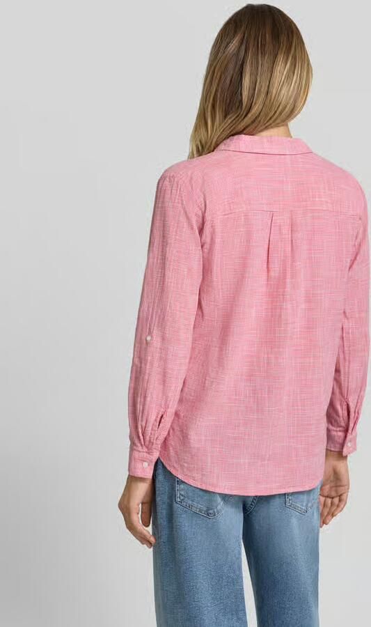 Tom Tailor regular fit overhemdblouse van puur katoen - Foto 3