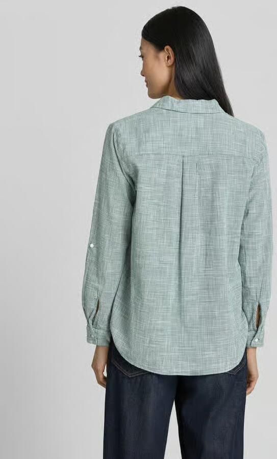 Tom Tailor regular fit overhemdblouse van puur katoen - Foto 2