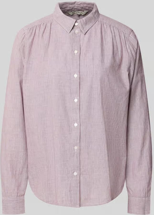 Tom Tailor Regular fit overhemdblouse van puur katoen